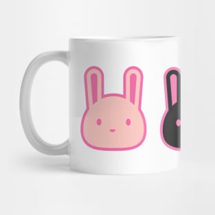 The three bunnies Mug